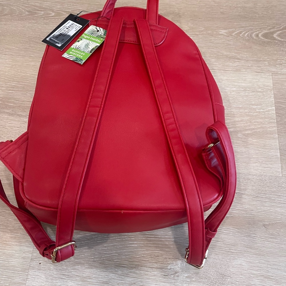 Badgley Mischa Leather backpack - Picture 3 of 4